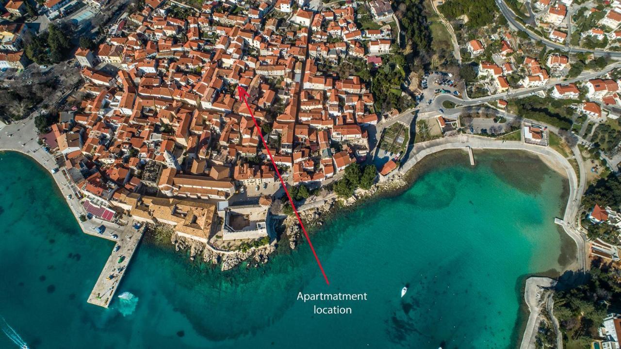 Апартаменты La Casa Di Pietra Крк Экстерьер фото